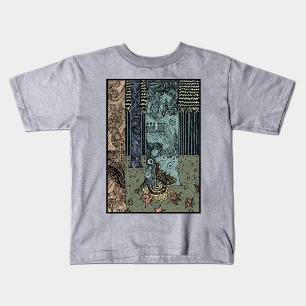 Keeper of the Grove Kids T-Shirt by Hinterlund